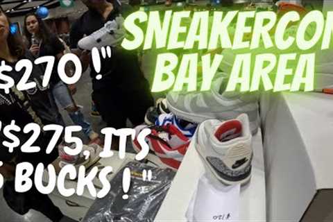RESELLING SNEAKERS AT SNEAKERCON BAY AREA (DAY 2) | YEEZYS, JORDANS, DUNKS ALL MOVING