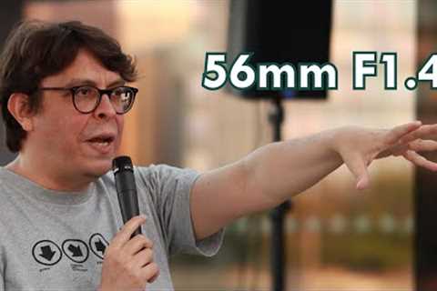 This Sigma 56mm F1.4 is my new favorite lens for event photography