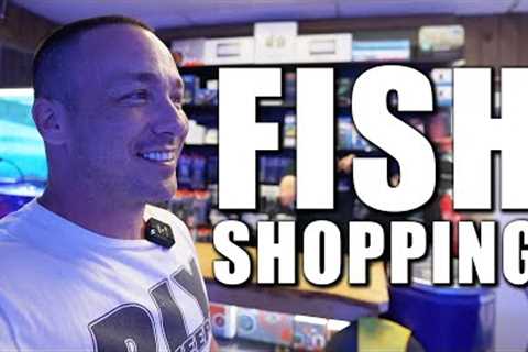 I went shopping for SALTWATER aquarium fish!