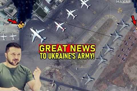 Massive Strike on Crimea from Ukraine: This video shows the collapse of the Russian air force!