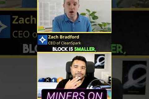 How Bitcoin Miners are Preparing for the 2024 Halving with Zach Bradford of CleanSpark