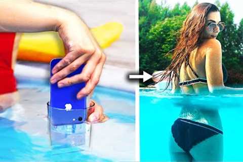 7 Funny and Creative Photo Ideas! Phone Photography Hacks and More DIY Ideas