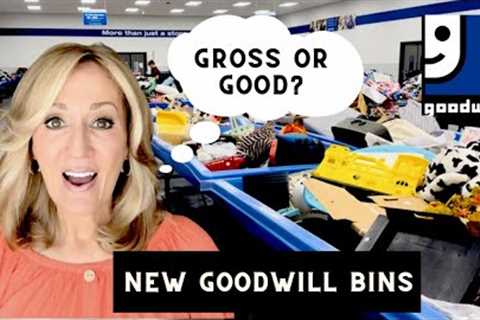 There was SO MUCH Stuff!! Thrifting at the NEW Goodwill BINS OUTLET &amp; a regular Goodwill Store