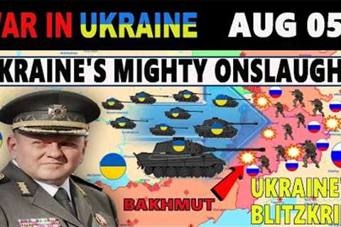 AUG 5 : Ukraine Rises and Sweeps : Inflicting Crushing Defeats on Numerous Russian Teams