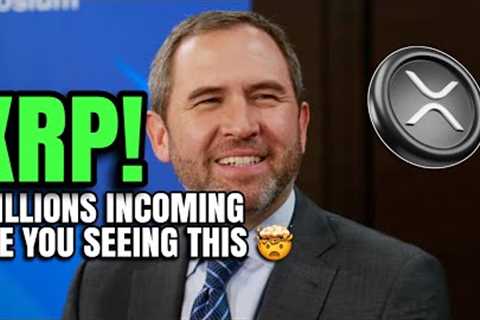 XRP RIPPLE TRILLIONS OF DOLLARS INCOMING INTO CRYPTO 🤯 ARE YOU SEEING THIS!!