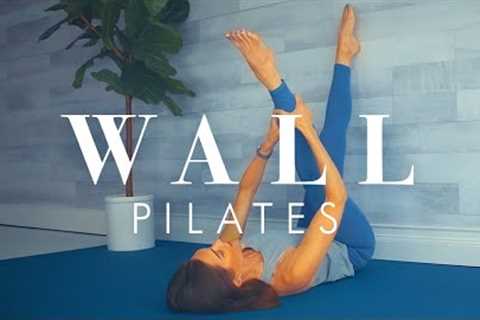 Wall Pilates Workout for Beginners &amp; Seniors // Full Body Flexibility &amp; Firming