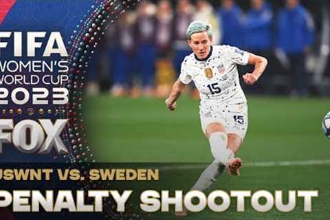 USWNT vs. Sweden: WILD Penalty Shootout in the 2023 FIFA Women's World Cup