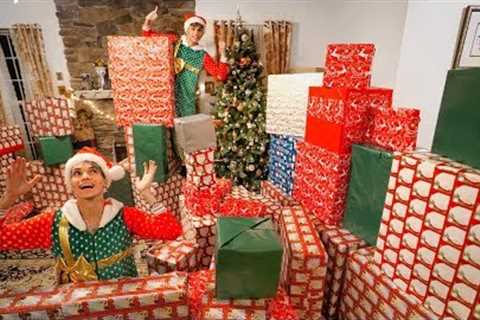 SURPRISING FAMILY WITH THE BEST CHRISTMAS PRESENTS EVER!