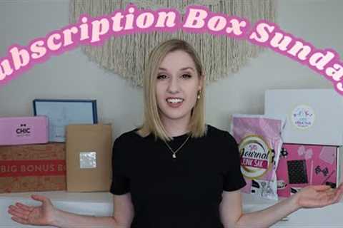 Subscription Box Sunday | Vol. 1 August 2023