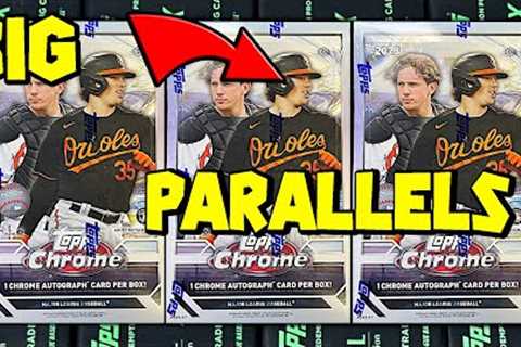 SIX 2023 TOPPS CHROME HOBBY BOXES &amp; National Sports Card Convention Packs!!!