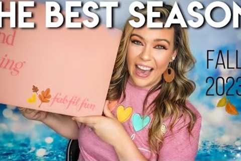 FabFitFun Fall 2023 Unboxing + Coupon Code | PAID BOX &amp; ADD ON'S