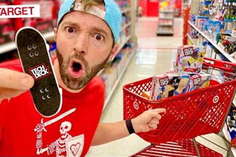 NO LIMIT NO BUDGET Tech Deck Shopping Spree.