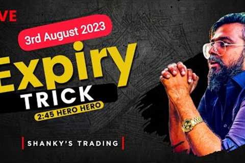 3rd AUGUST 2023: Bank Nifty Live Trading | 30-Point Stock Market Strategy for Viral Success