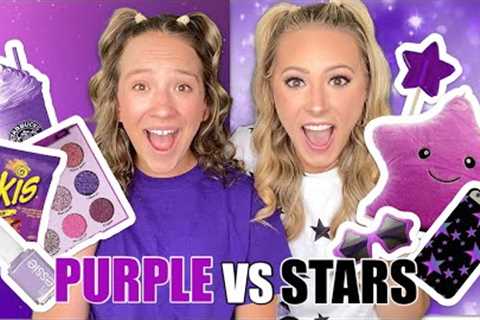 PURPLE 💜🦄🍇 VS STARS ⭐️✨💫 TARGET SHOPPING CHALLENGE!