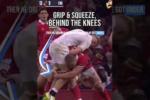 😱BIG RUGBY HIT from Jac Morgan, Technique Breakdown | Wales Vs England