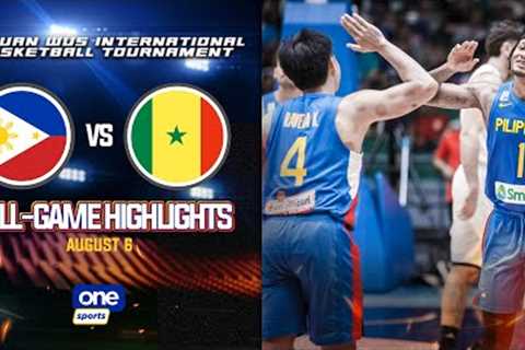 Philippines vs. Senegal highlights | 2023 Heyuan WUS International Basketball - Aug. 6, 2023