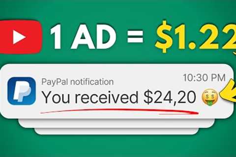 Earn $1.22 PER AD Watched - Make Money Online