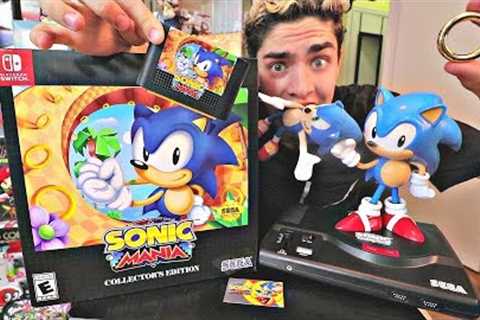 Unboxing Sonic Mania Collector's Edition for the Nintendo Switch!!