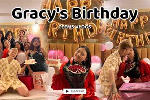 Gracy's Happy Birthday 🎂 | Gifts UNBOXING 🎁 | Crazy PJ party ~ Xorem &amp; Gracy