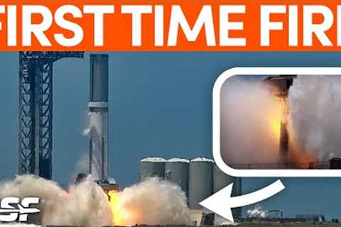 Did the Deluge Work? SpaceX Booster 9 Static Fire - Starship Super Heavy