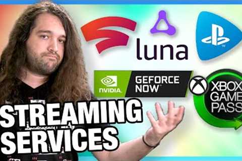 Game Streaming Round-Up: NVIDIA GeForce Now, Google Stadia, XCloud, PS Now, &amp; Amazon Luna