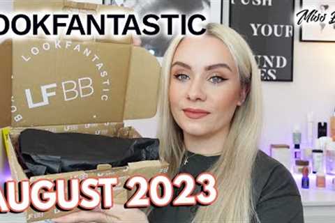 LOOKFANTASTIC BEAUTY BOX AUGUST 2023 UNBOXING &amp; ADVENT CALENDAR WAITLIST! | MISS BOUX