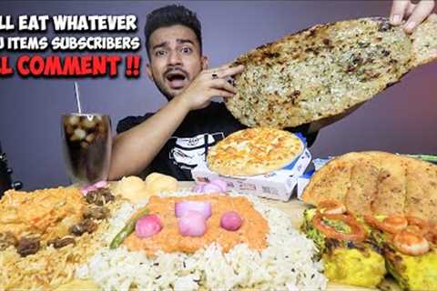ON SUBSCRIBER DEMAND PATIYALA PANEER, 4 CHEESE PIZZA, MUSHROOM BIRYANI , DAL BUKHARA JEERA RICE NAAN
