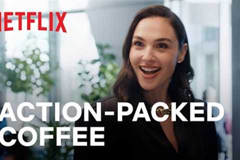 Gal Gadot and Arnold Schwarzenegger Make Action-Packed Coffee | Nobody Hits Like Netflix