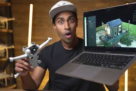 We made this 3D model with the DJI Mini 3 Pro!