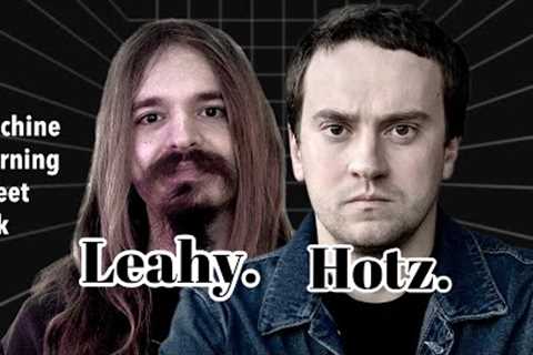 MLST Live: George Hotz and Connor Leahy on AI Safety