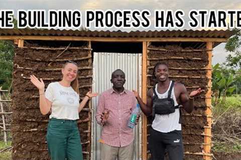 Constructing the first Building at my dad’s land😍🏠 | Village Vlog with Vinn and Leni