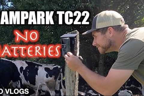 This Trail Cam Doesn't Use Batteries! The Campark TC22