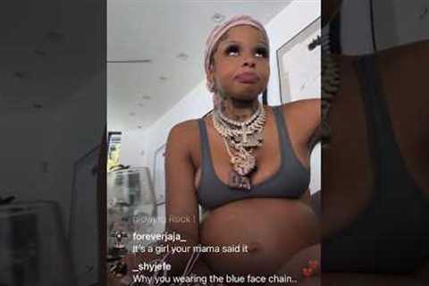 Chrisean Rock:says she thinks she knows her baby gender#chriseanrock #celebrities #floridalife