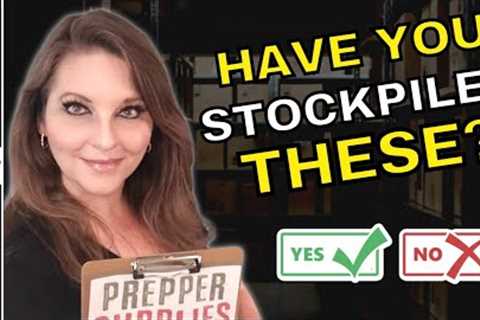 95% of Preppers Forget to Stock These Items! Get these preps now before SHTF collapse 2023!