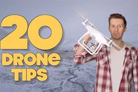 20 Drone Tips To Fly Like A Pro Filmmaker!