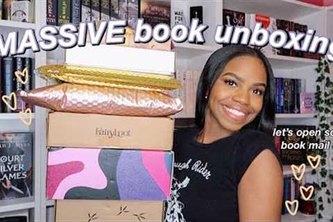 MASSIVE BOOK UNBOXING💕✨ | fairyloot, illumicrate, owlcrate, &amp; special editions