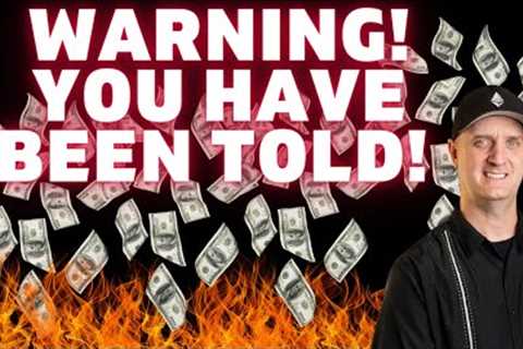 ⛔️FED STOCK MARKET CRASH WARNING! What You Need To Know Right Now!