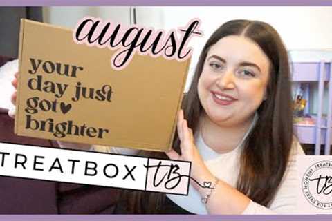 TREATBOX! Lifestyle Letterbox Subscription | August 2023 Unboxing!