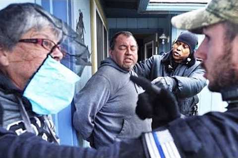 EX-COP TASERED and ARRESTED
