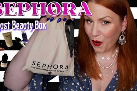 SOOO MANY NEW ITEMS ADDED THIS MONTH! UNBOXING SEPHORA AUGUST BEAUTY BOX