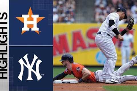 Astros vs. Yankees Game Highlights (8/6/23) | MLB Highlights