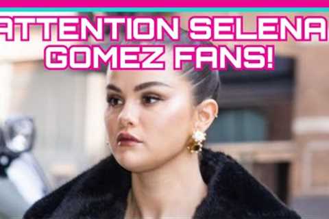 BREAKING! SELENA GOMEZ NEEDS HELP!