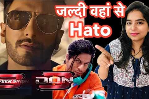 DON 3 Title Announcement Trailer REVIEW | Deeksha Sharma