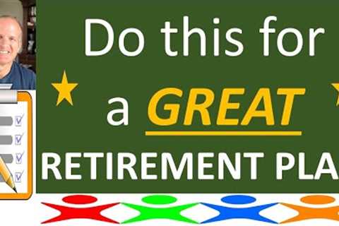 Add this to your retirement plan for great results.   Can I retire?  Retirement Planning