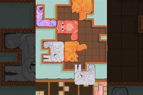 🐈 puzzles cats - gaming video (Android &amp; iOS app) #shorts #games #funny