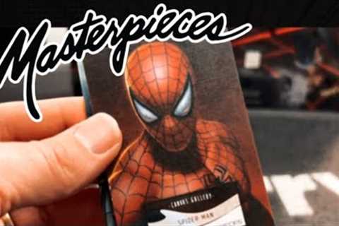 First Look! Unboxing 4 Boxes of 2022 Marvel Masterpieces with Grayson | Dan Dos Santos art