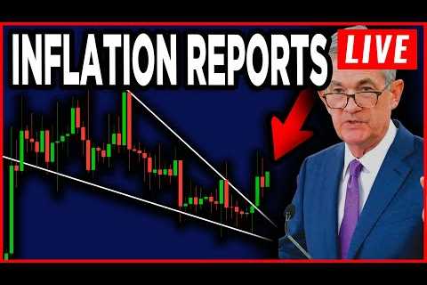 🚨LIVE: US INFLATION REPORTS!! What is next for Bitcoin &amp; Crypto?