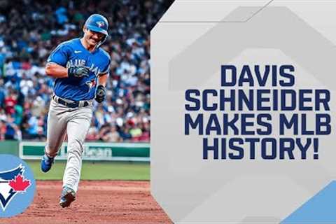 Davis Schneider makes MLB HISTORY with 9 hits and 2 homers in first 3 games!