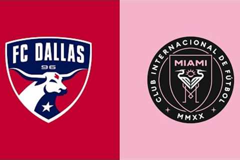 HIGHLIGHTS: FC Dallas vs. Inter Miami CF | August 6, 2023