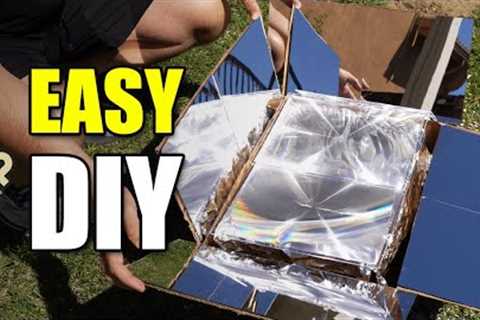How to Build a Solar Cooker (For Cheap)